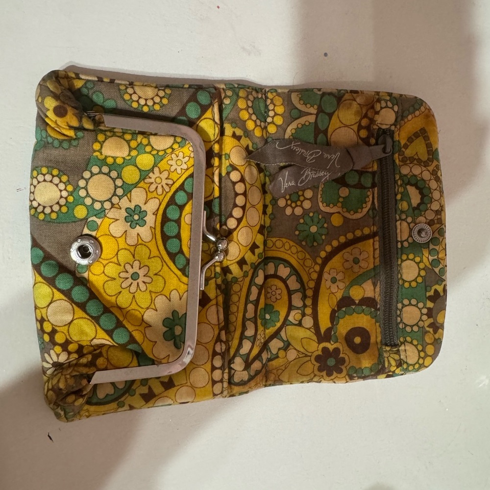 Vera Bradley patterned wallet